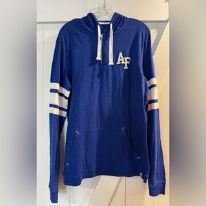 NWT Colosseum Air Force Academy Blue Long Sleeve Men's Hoodie T-shirt